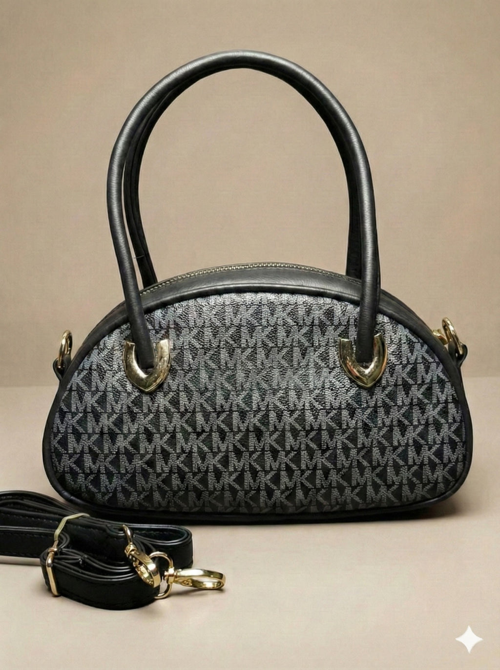 Signature Monogram Dome Satchel