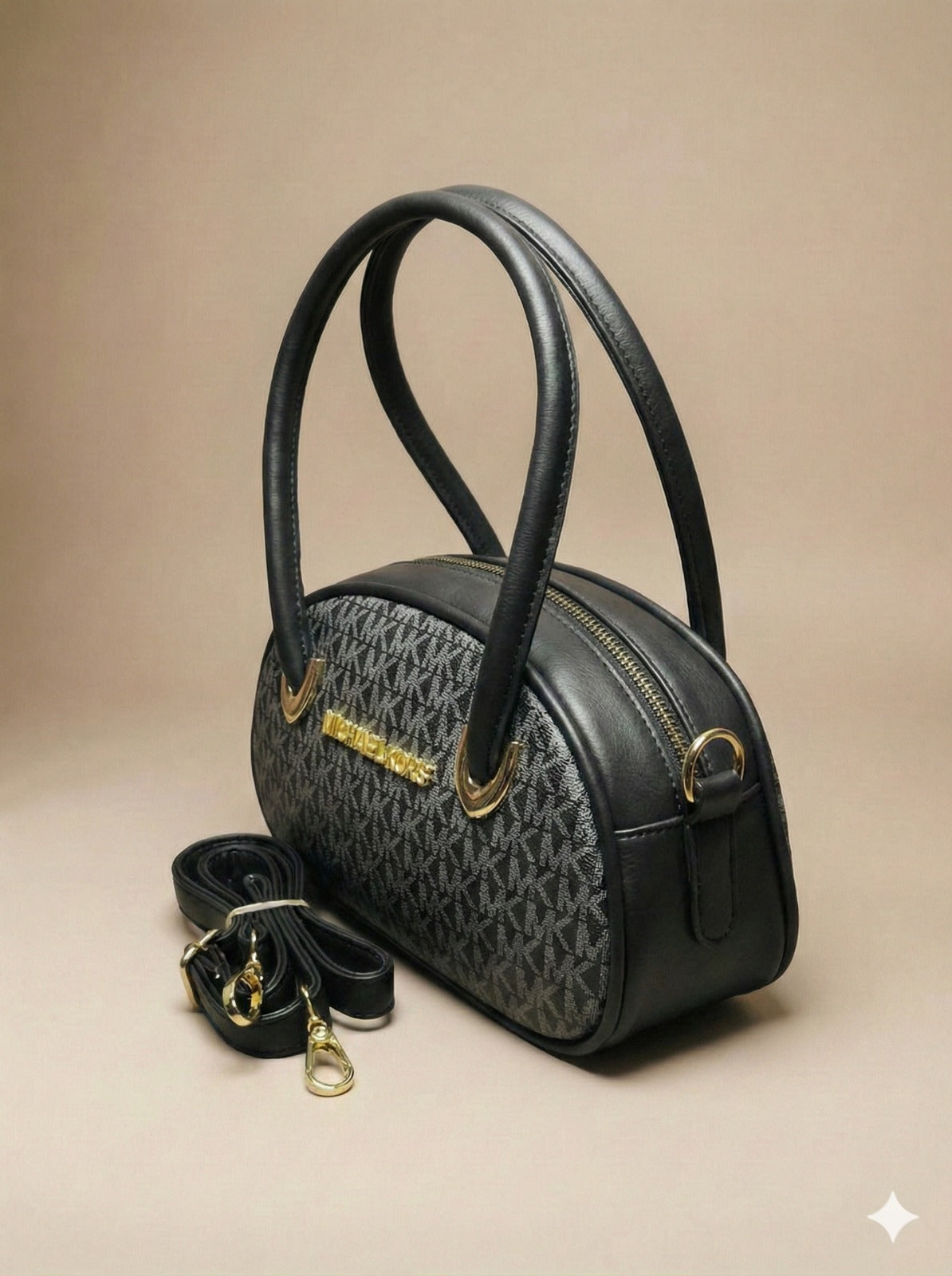 Signature Monogram Dome Satchel