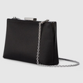 Black Silk Clutch